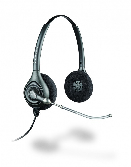 Наушники-гарнитура проводная Plantronics HW261/A черный