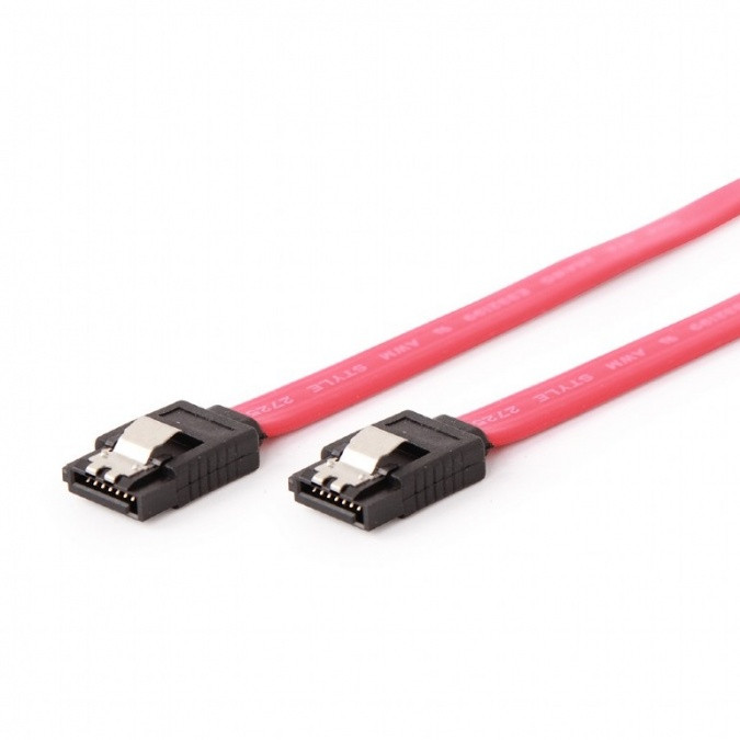 Кабель интерфейсный SATAIII Cablexpert CC-SATAM-DATA-0.8M 80см