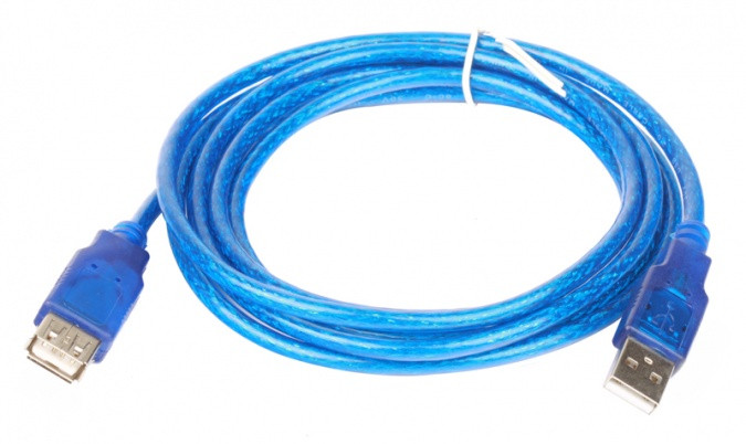 Кабель удлинитель Ritmix RCC-162 USB3.0, AM-AF, 1.8m, медный, никелированный