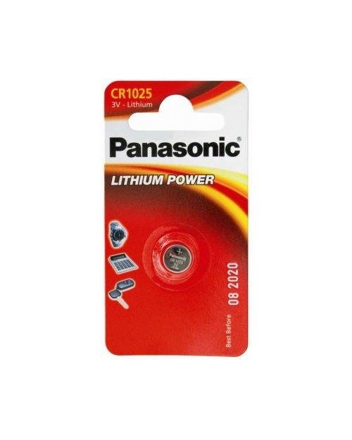 Батарейка дисковая литиевая PANASONIC CR-1025 1BP (1 шт) - фото 1 - id-p69618532