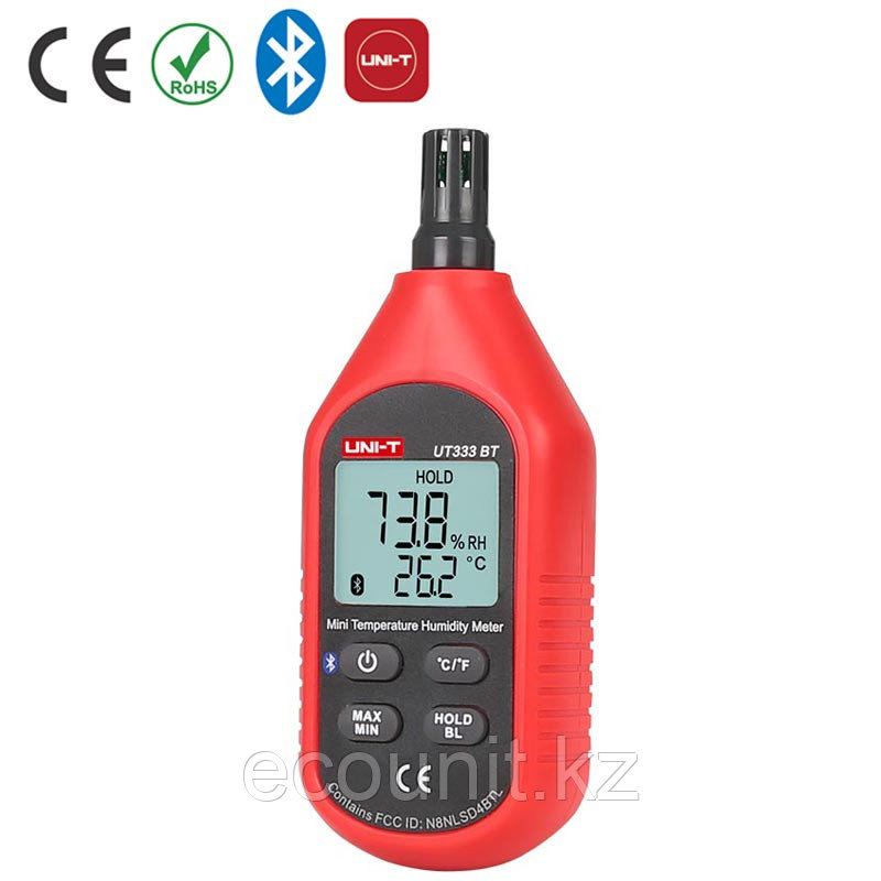 UNI-T UT333BT Термогигрометр для измерения температуры и влажности (с Bluetooth) - фото 3 - id-p80385761