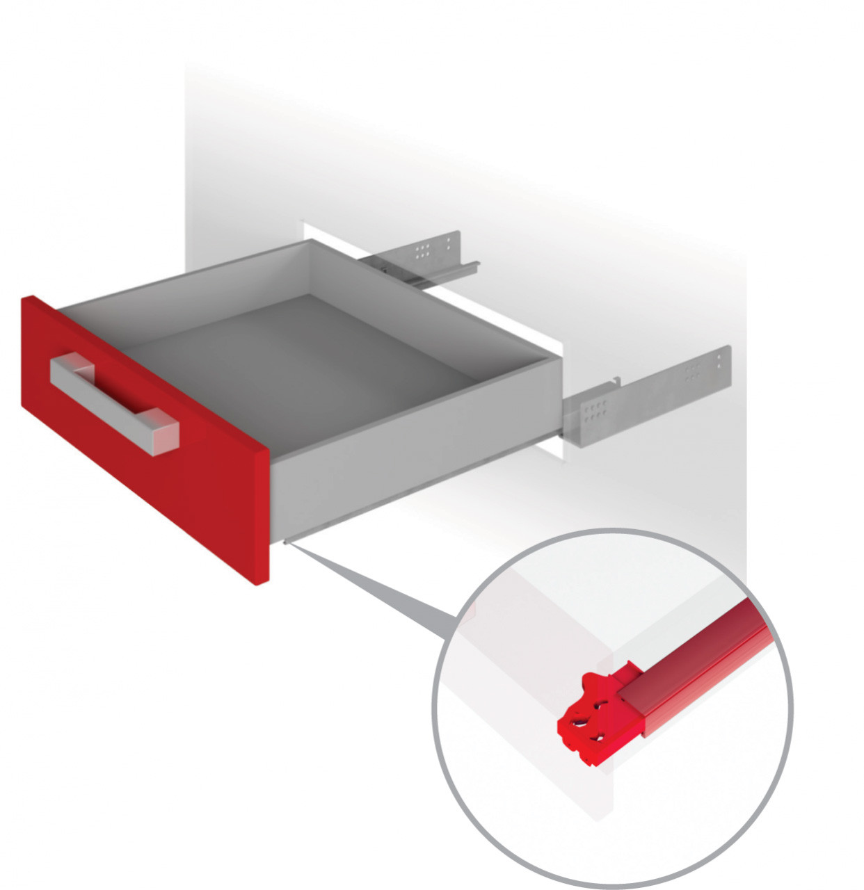 Направляющие механизмы скрытого монтажа DB4461Zn/350 - фото 1 - id-p80386011