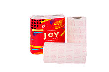 Трехслойное целлюлозное бумажное полотенце "Joy"