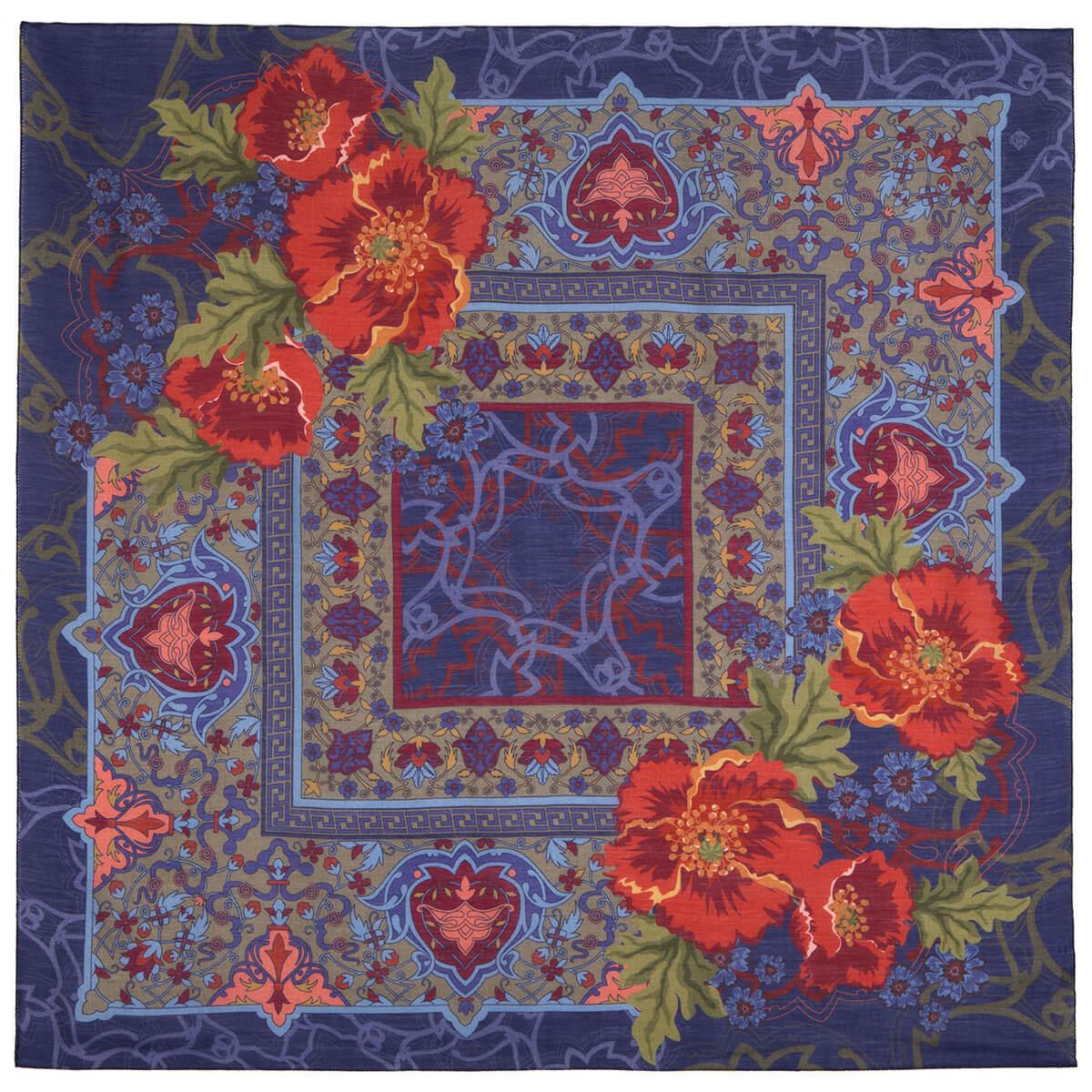 Павлопосадский платок 10465-14 (115х115 см)