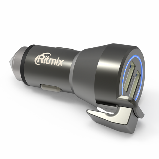 Зарядное устройство автомобильное Ritmix RM-2429DC 2,4 А