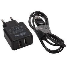 Зарядное устройство сетевое Ritmix RM-2095AC черный 2 USB