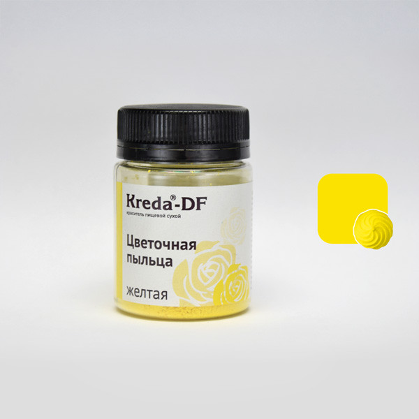 Сухие пищевые красители KREDA-DF Цветочная пыльца - фото 2 - id-p80390749
