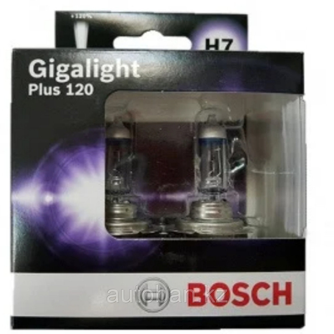 Лампа H7 BOSCH +120% Gigalight - фото 1 - id-p80401453
