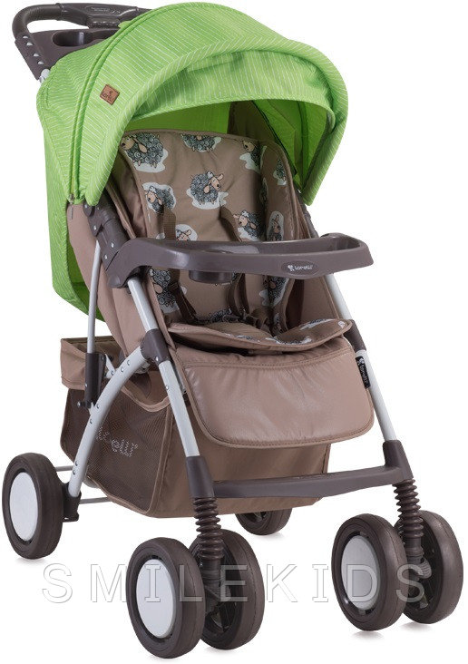 Коляска Bertoni Rio Biege&Green Bears Lambs 1732