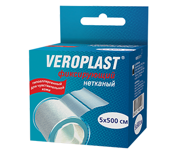 Лейкопластырь "VEROPLAST фиксирующий" гипоаллергенный: продажа, цена в ...