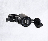 USB зарядка для мотоцикла скутера самоката, фото 6