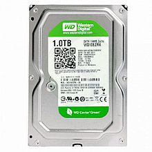 Жесткий диск HDD  1Tb WD Green  Sata  Б.У.