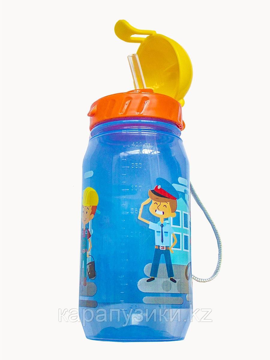 Детская бутылочка с трубочкой профессии - фото 2 - id-p80424081