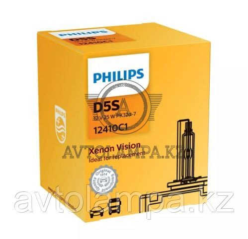 12410C1 D5S Philips Xenon Vision Штатная ксеноновая лампа - фото 1 - id-p80433263