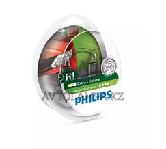 12258LLECOS2 H1 Philips LongLife  EcoVision +100  Штатная галогеновая лампа