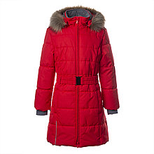 Пальто для девочек Huppa YACARANDA, красный
