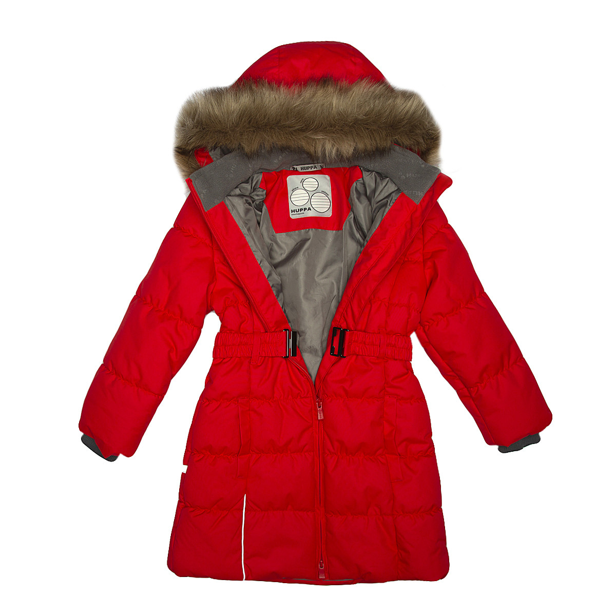 Пальто для девочек Huppa YACARANDA, красный - фото 4 - id-p80433613