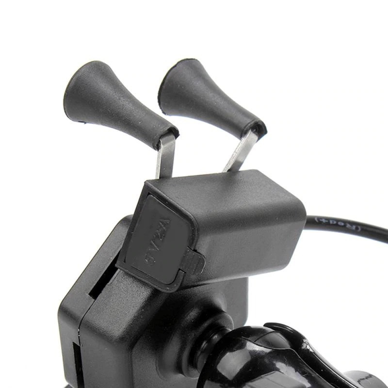 Держатель телефона с USB зарядкой для мотоциклов самокатов скутеров - фото 4 - id-p80433680