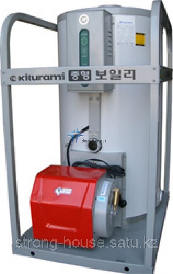 Дизельный напольный двухконтурный котёл KITURAMI KSO-100R, фото 1