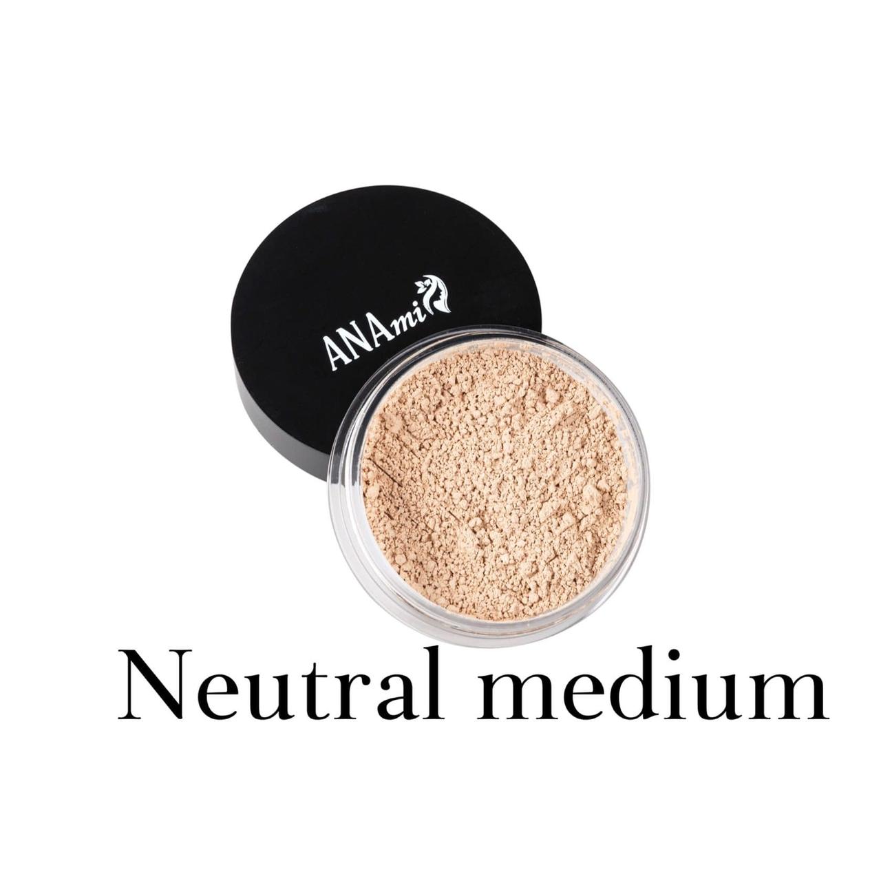 Минеральная пудра Anami. Neutral Medium