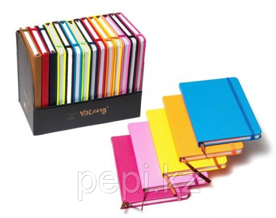 Ежедневник Yalong YL-E-0725 136л. клетка,полудатированный А5