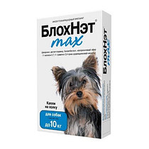 Астрафарм БлохНэт max капли для собак до 10 кг от блох и клещей, 1 пипетка, 1 мл