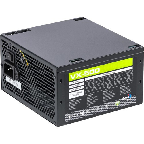 AeroCool VX-500 500W Уценка отсутствует упаковка - фото 1 - id-p80449874