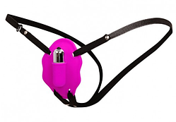 Вибростимулятор для клитора Baile Love Rider на ремешках