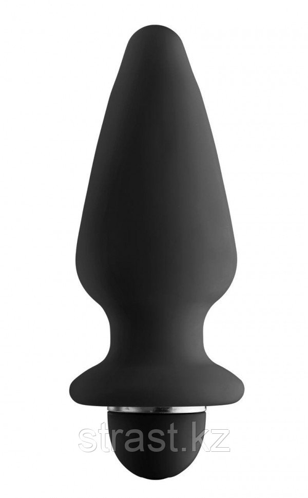 Увеличенный анальный виброплаг Tom of Finland - 5X Silicone Anal Plug 17.7 см (только доставка)