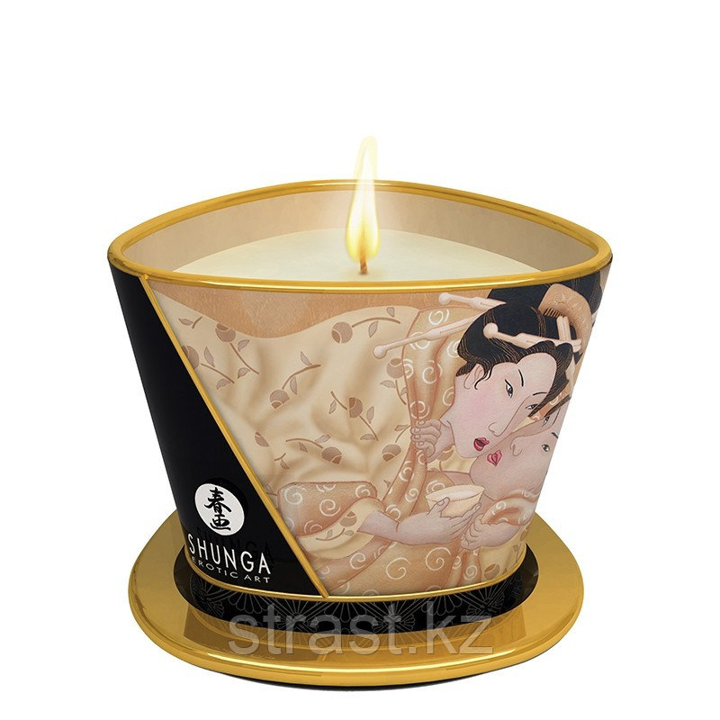 Массажное аромамасло свеча SHUNGA Vanilla Fetish (Ванильный фетиш), 170 мл (только доставка) - фото 1 - id-p79663946