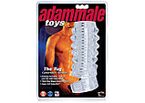 Открытая насадка на член Adam Male Toys™ The Tug CyberSkin® Stroker (только доставка), фото 4