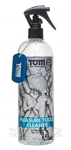 Очищающий спрей для секс-игрушек XR Brands Tom of Finland Pleasure Tools Cleaner, 473 мл (только доставка)