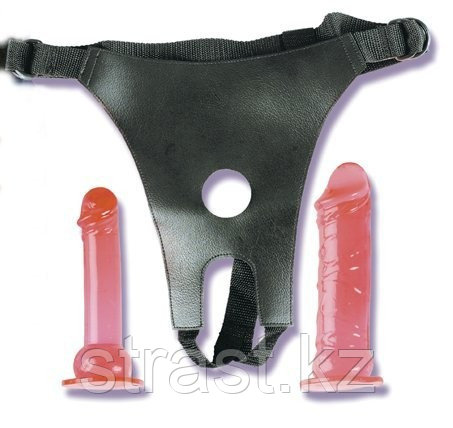 Страпон Crotchless strap on Harness (только доставка)