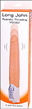 Длинный вибромассажер-пульсатор Long John Realistic от Seven Creations, 28 см (Только доставка), фото 2
