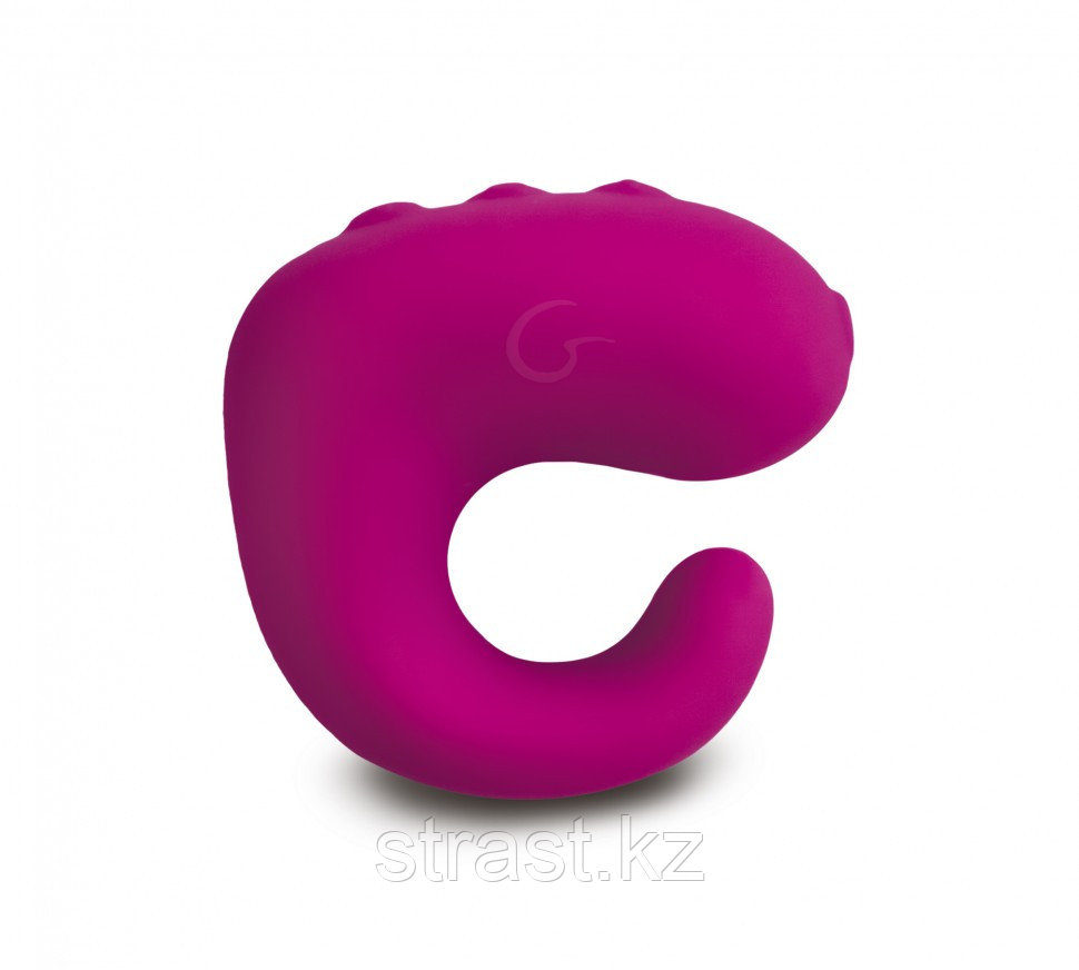 NEW! Вибратор на палец 2 в 1 Gvibe Gring XL - Sweet Raspberry, 5 см. (Только доставка)