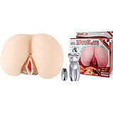 Реалистичная вагина-мастурбатор с вибрацией Judy, фото 4