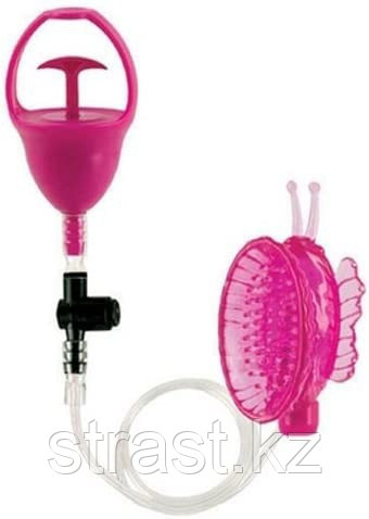 PESONATING BUTTERFLY CLITORAL PUMP