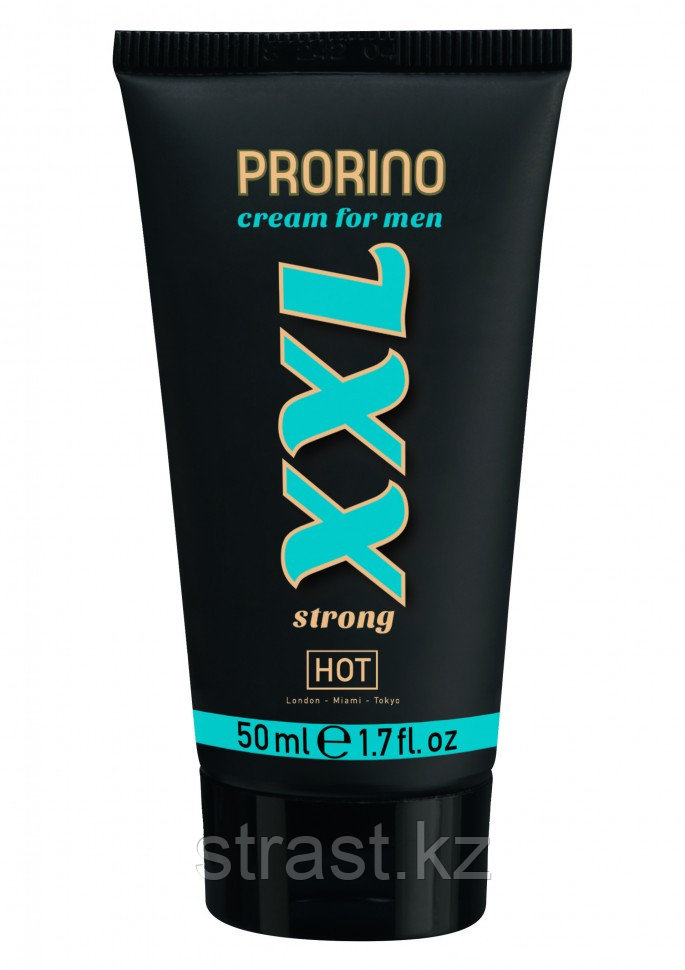 Мужской крем для увеличения пениса Prorino XXL - HOT, 50 мл (только доставка)