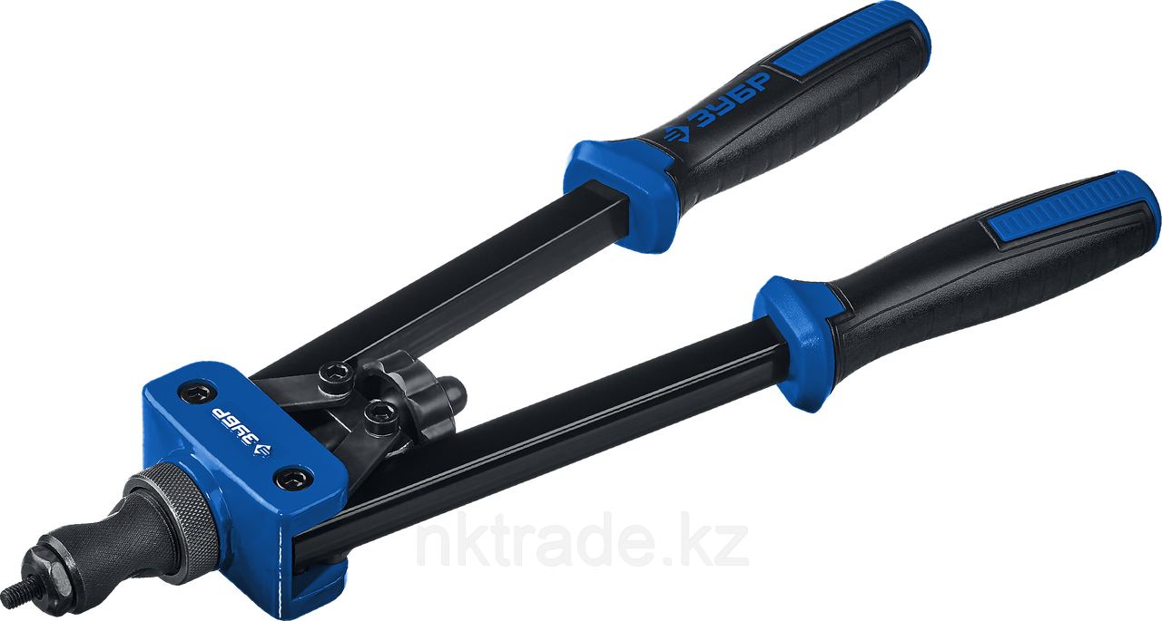 Двуручный заклепочник ЗУБР Р-М10 для резьбовых заклепок в кейсе, 31056, фото 1