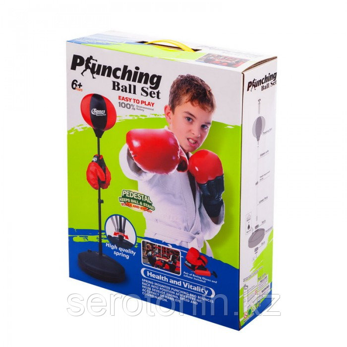 Боксерская груша punching ball set - фото 1 - id-p80454560