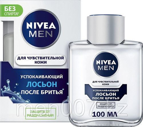Nivea Men для чувствительной кожи (лосьон после бритья) (успокаивающий) 100 мл