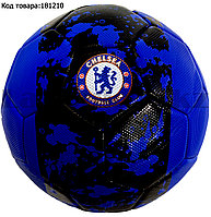 Футбольный мяч Челси Chelsea черно-синий