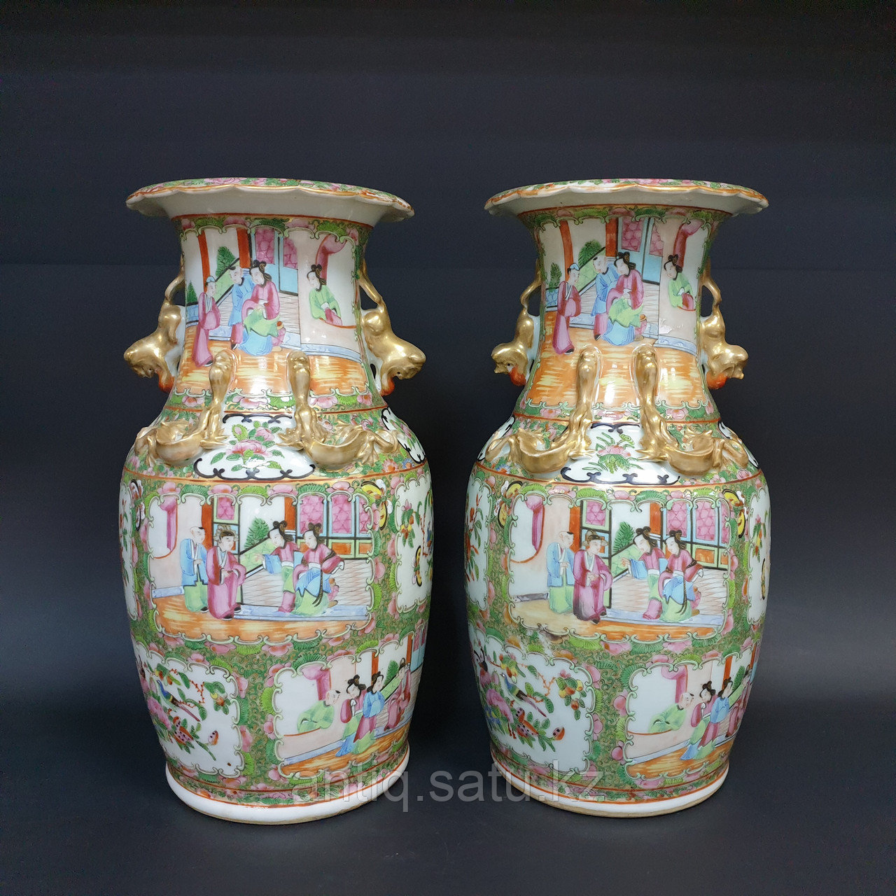Старинные китайские вазы.  Китай, Кантон. XIX век