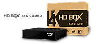 Спутниковый ресивер HD BOX S4K COMBO (UHD)