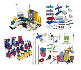 Клинингке арналған жабдық және жинау мүкәммалы