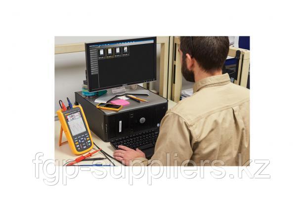 Промышленные портативные осциллографы Fluke ScopeMeter® серии 120B - фото 3 - id-p80465924