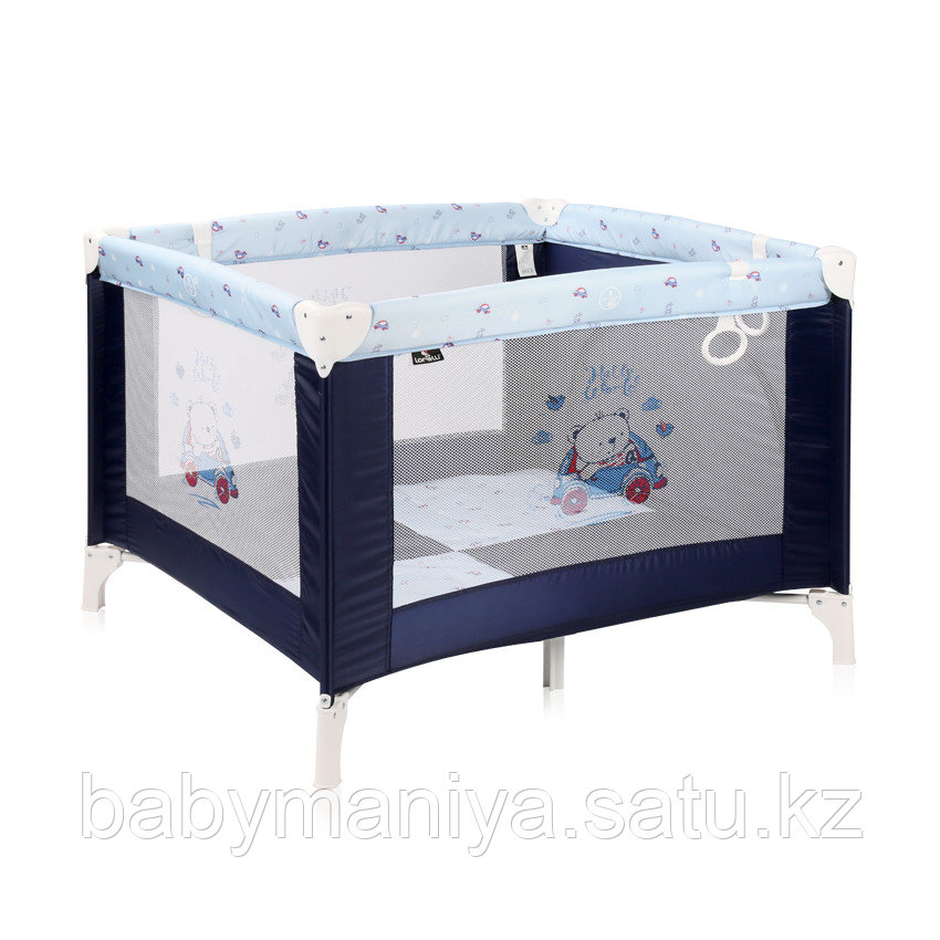 Детский игровой манеж Lorelli Play Station Синий / BLUE BEAR 2072