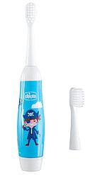 Зубная щетка электрическая синяя 3г+ (Chicco, Италия)