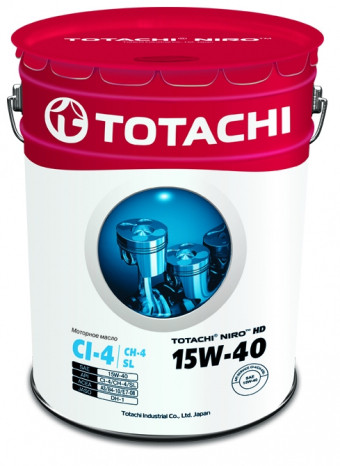 Минеральное моторное масло TOTACHI NIRO HD 15W-40 (19л) - фото 1 - id-p80493333