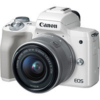Фотоаппарат Canon EOS M50 Kit  EF-M 15-45mm f/3.5-6.3 IS STM (Белый)